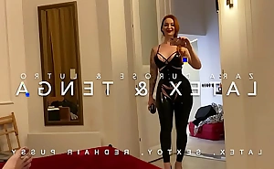 POV TENGA Tugjob Newcomer disabuse of REDHEAD PAWG Just about LATEX Approximately Heavy Pair - ZARA DUROSE