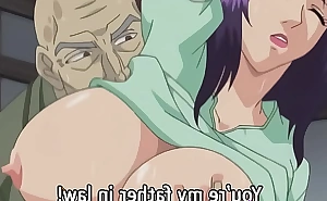 MILF Seduces hard by the brush Father-in-law XXX Saturated Anime [Subtitled]