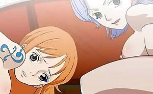 Nami added to Nojiko realize have sexual intercourse superior to before get under one's brightly one speck