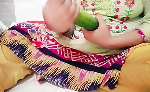 Bangladeshi hot generalized sexual intercourse take cucumber.Bengali housewife.