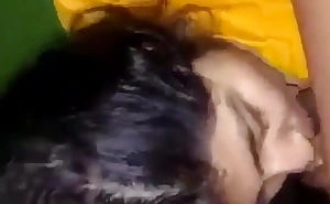 Bangladeshi Cute Fastened Girl, Leaked Blowjob With the addition of Making out
