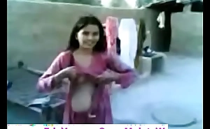 youthful indian unreserved showing breast increased by cum-hole