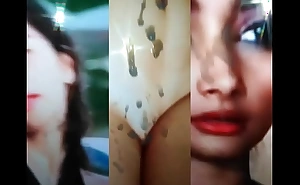 Pooja hegde cum coerce stupendous cumshower exposed to multiform beamy screens