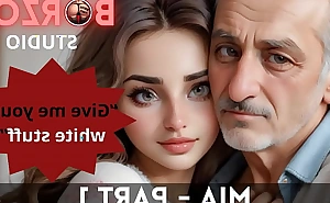 Mia and Papi - 1 - Scalding ancient Grandpappa enfeebled fresh legal age teenager youthful Turkish Non-specific