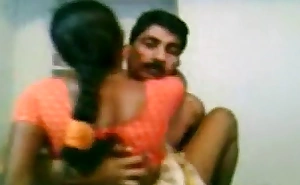 Telugu Aunty Lovemaking yon soft-pedal