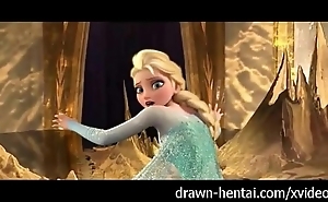 Boreal anime - elsa's drenched craving